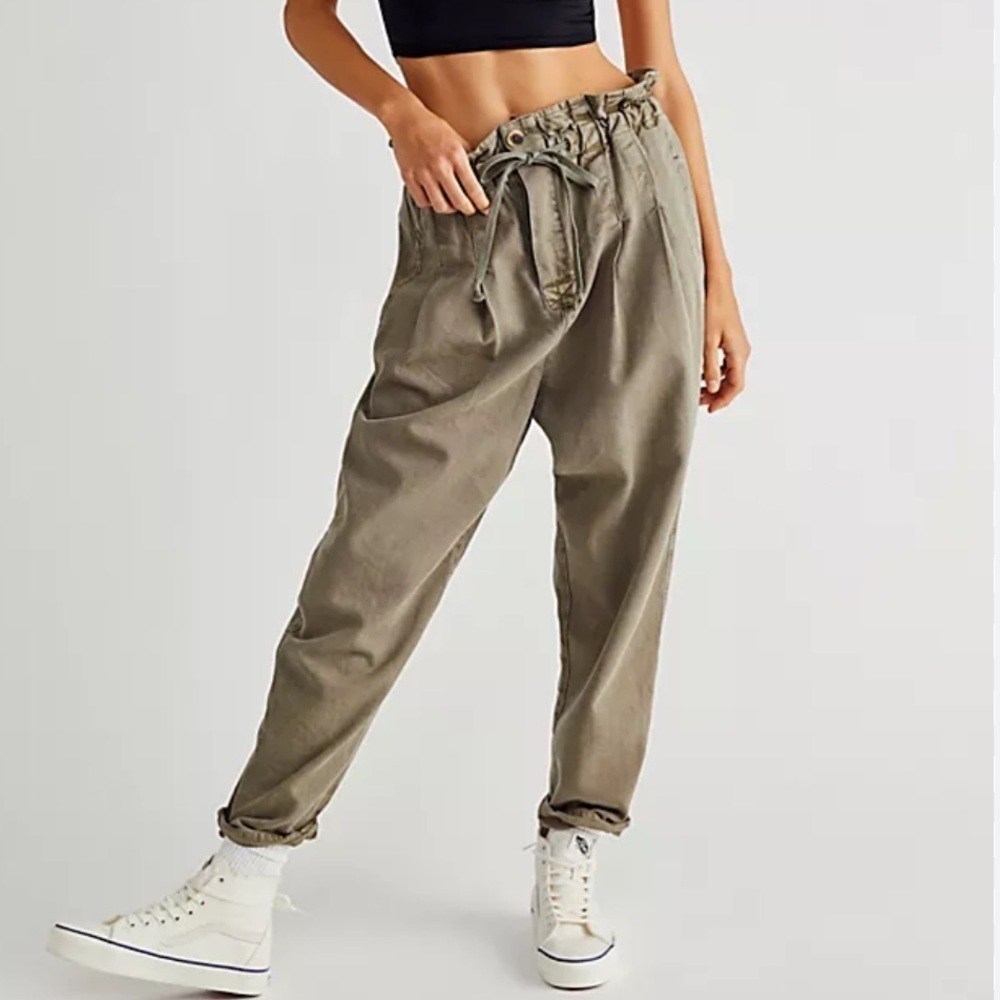 Free People Margate Pleated Trouser size small